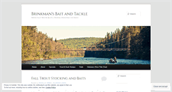 Desktop Screenshot of brinkmansbaitandtackle.com